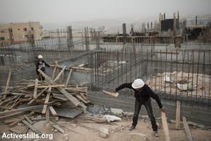 Who notices when a Palestinian construction worker falls to his death?