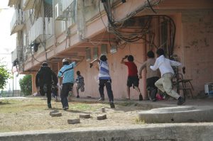 Israelis use stun grenade in unprovoked attack on youths