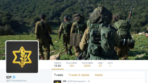 Good Morning From the Israeli Army’s Twitter Account