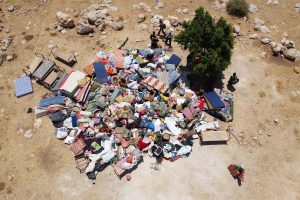 Where is the price for destroying a Palestinian village?