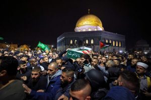 Israeli forces use heavy hand at another Palestinian funeral